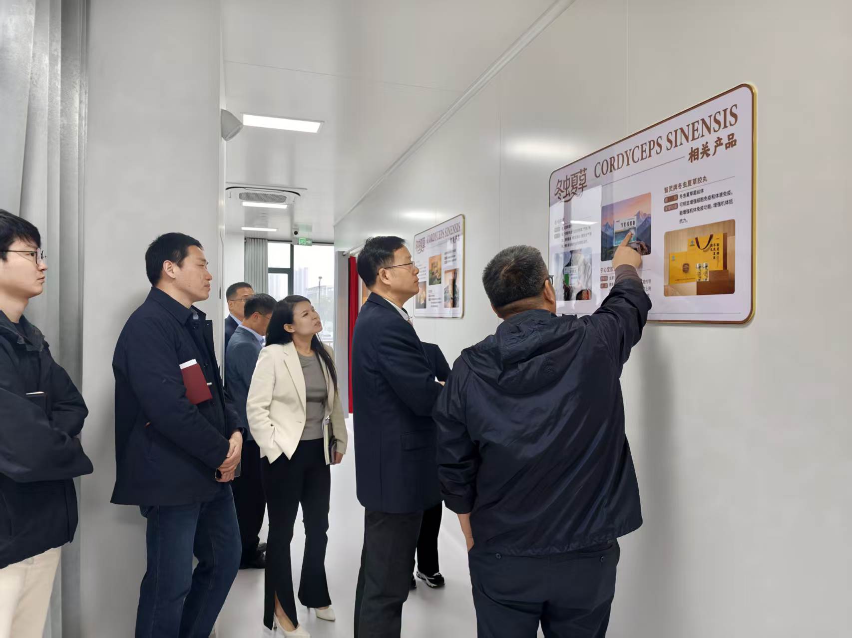 包河区委书记周天斌光临彩乐园官网调研领导工作！